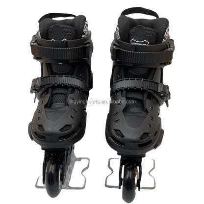 Jinyin Roller Skates Wholesale Inline Skates Professional Slalom Freestyle Inline Speed Rochelle Roller Skating Shoes for Adults