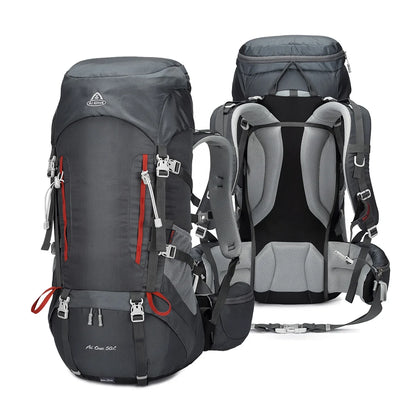 50L Waterproof Climbing Backpack Outdoor Sports Bag Travel Backpack Camping Hiking Trekking Backpack for Women and Men