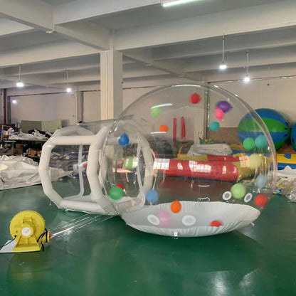 Outdoor Camping Event Kids Party Inflatable Bubble Tent PVC Globe Clear Transparent Igloo Dome Tent Inflatable Bubble House
