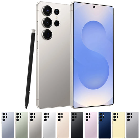 Real High Quality New S25 Ultra Full-Screen Gaming Smartphone Gaming Android 15 16GB+512GB S25 ULTRA Smart Phone Cellphones