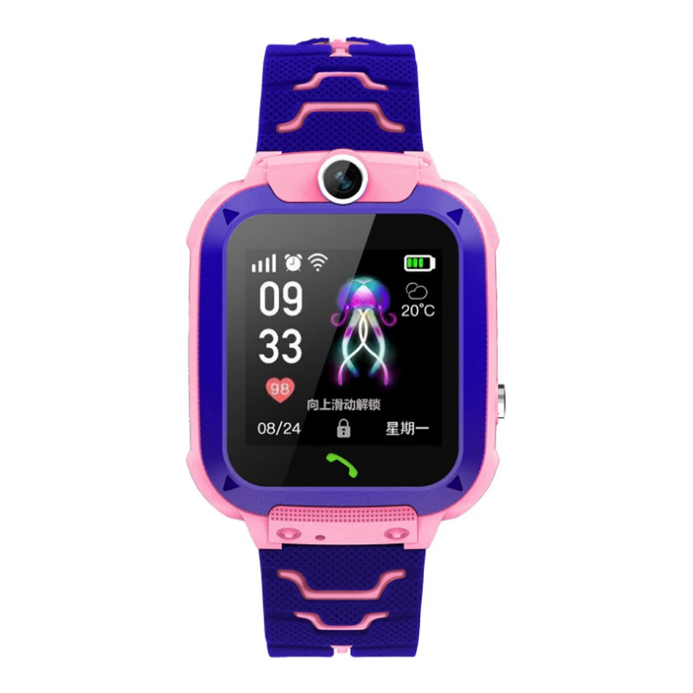 Newly Launched Cheap Waterproof Sim Card Q12 Smart Watch Kids Smartwatch Children Digital for IOS Android Baby Toy Gift