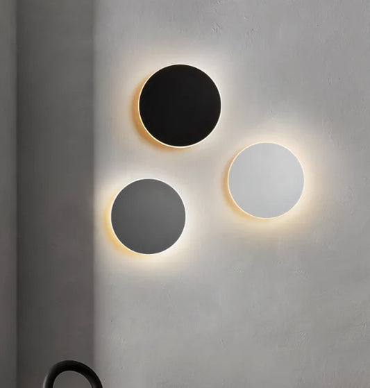 Modern Led Light Round Wall Lamp and High-quality Indoor Nightlight Moderen Decorative Wall Lamp for Livingroom Bedroom