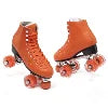 2024 Factory Wholesale Adult Roller Skating Shoes Four Wheel Flash Ice Skates Adjustable Inline for Outdoor Use