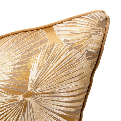 Khaki Leaf Design Cushion Cover 18x18 20x20inches Home Decor Throw Pillow Case  Cushion case for Livingroom