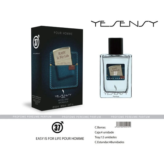 "Easy is for Life" perfume for men - Men's fragrance