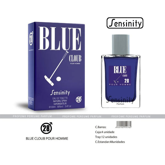 Perfume Blue Cloud for men 100ml masculine fragrance