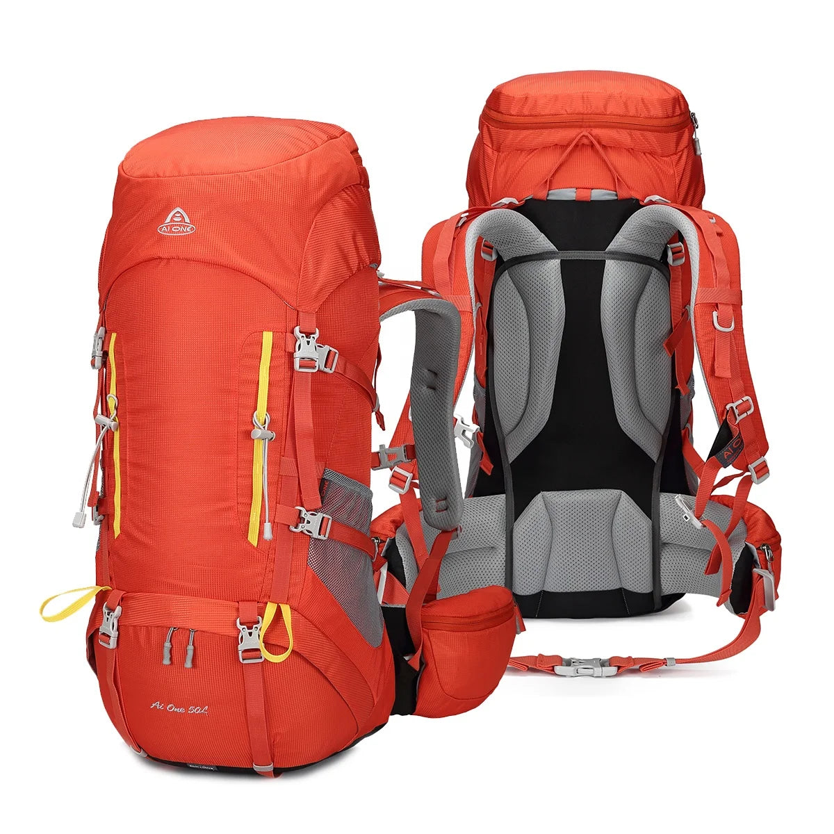 50L Waterproof Climbing Backpack Outdoor Sports Bag Travel Backpack Camping Hiking Trekking Backpack for Women and Men