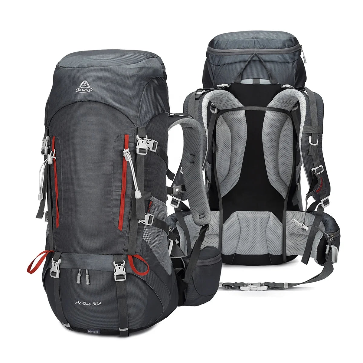 50L Waterproof Climbing Backpack Outdoor Sports Bag Travel Backpack Camping Hiking Trekking Backpack for Women and Men