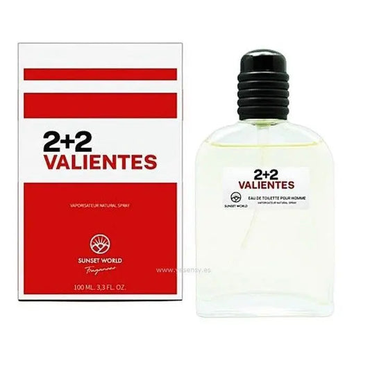 Cologne for men Valientes 100ml intense aroma