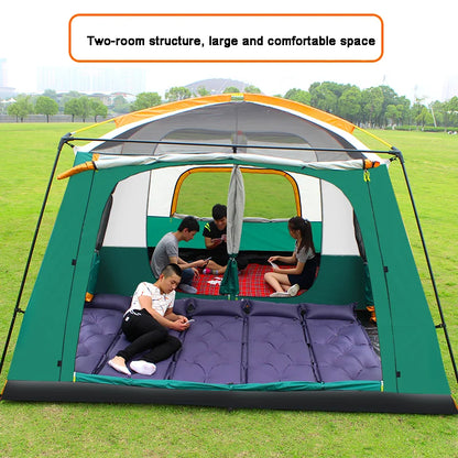 Outdoor Luxury Windproof Family Waterproof Camping Tents,Portable Tent for Camping Hiking Outdoor Family for 4-12 Persons/