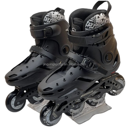 Jinyin Roller Skates Wholesale Inline Skates Professional Slalom Freestyle Inline Speed Rochelle Roller Skating Shoes for Adults