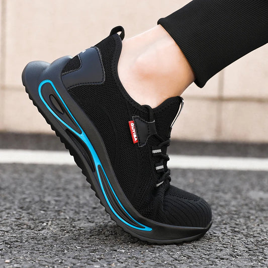 GUYISA Brand 2026 New CE Steel Toe Breathable Safety Shoes Men's Steel Toe Work Shoes for Men