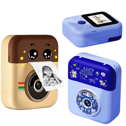 Instant Print Camera A7 Private Label 1080p Dual LensCMOS Children Thermal Printer Kids Diy Photos Instant