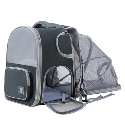 Summer Breathable Mesh Pet Carrier Bag, Portable Cat Carrier with Opening, Small Dog Backpack Manufacturer Wholesale