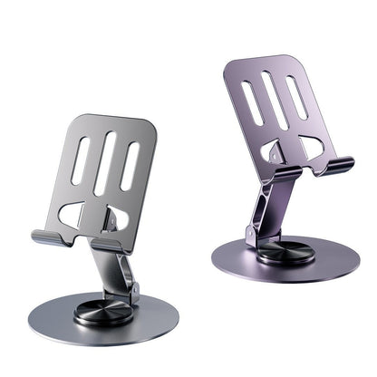 Mobile phone stand desktop mobile phone stand 2025 new universal folding portable metal lifting adjustment flat support