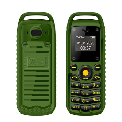 SERVO Mini Mobile Phone 2 SIM Cards Magic Voice Bluetooth Dialing Blacklist Low Radiation Smallest Button Cellphones Four Colors
