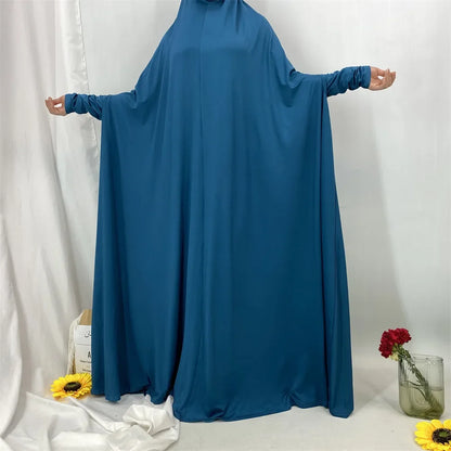 Islam Djellaba Women Hooded Dress Eid Ramadan Muslim Prayer Garment Clothes Arabic Robe Abaya Kaftan Burqa Caftan Dubai Abayas