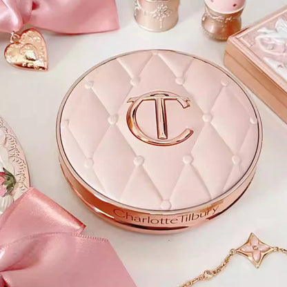 Charlotte Tilbury CT Base Makeup Cushion By The Pillow Long-lasting Concealer Smooth Snug Light and Hydrating Foundation Cushion