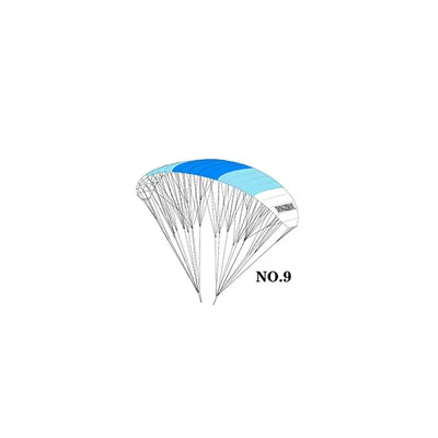1PCS RC Electric Remote Control Paraglider Head 1.5 meters Wingspan Parachute Cloth for Indoor Outdoor Power Flying Paragliding