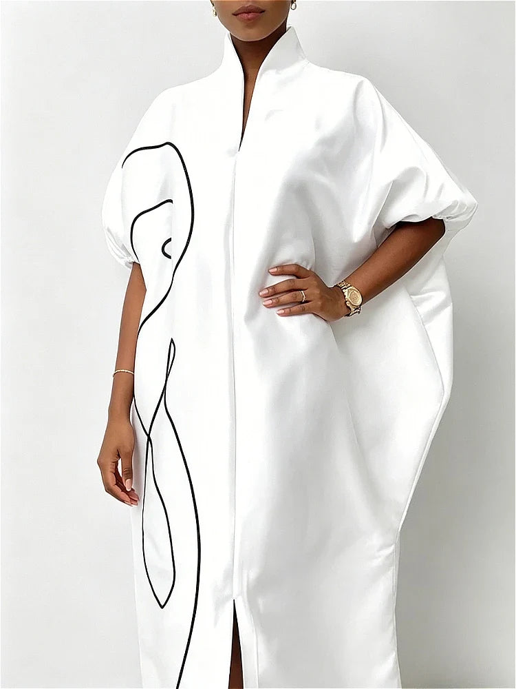 Modigirl Plus Size Musilm Fashion Oversize Abaya Dresses 2026 New Spring Summer Abaya Muslim Maxi Dresses for Woman Saudi Dubai