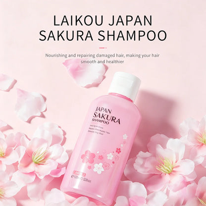LAIKOU Sakura Shampoo & Hair Conditioner Deep Cleansing Oil Control Anti Dandruff Moisturizing Nourishing Repair Damaged Hair