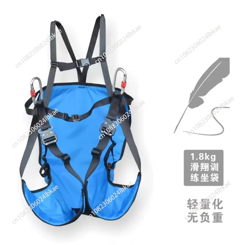 Glider Paraglider Training Seat for Glider Trainer on The Ground  Ultra Light Anti-Reversing Storage Backpack