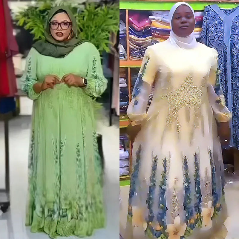 Abayas For Women Dubai Luxury 2026 African Muslim Fashion Dress Caftan Marocain Evening Party Dresses Boubou Robe Djellaba Femme