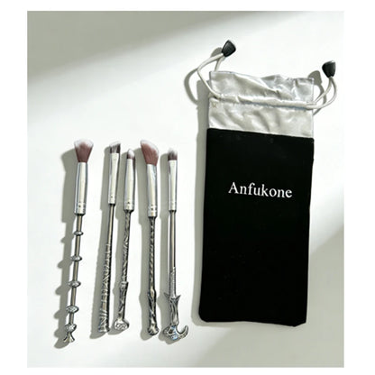 5PCS Makeup Brushes Set, Stocking Stuffers for Teen Girls Kids Women, Foundation Eyebrow Blush Brushes