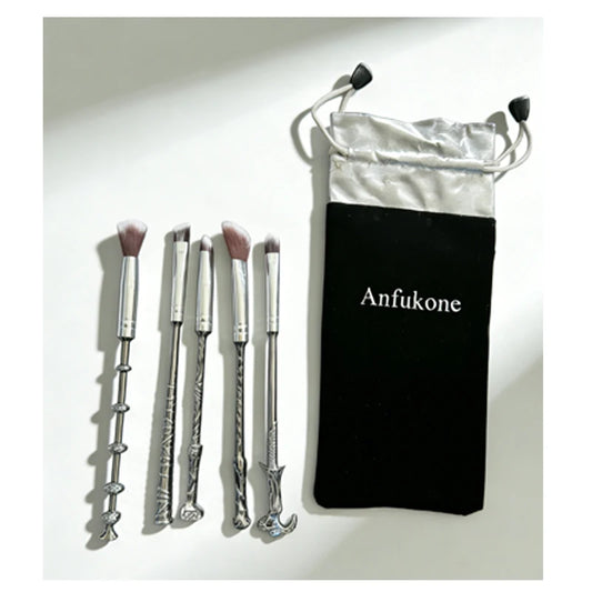 5PCS Makeup Brushes Set, Stocking Stuffers for Teen Girls Kids Women, Foundation Eyebrow Blush Brushes