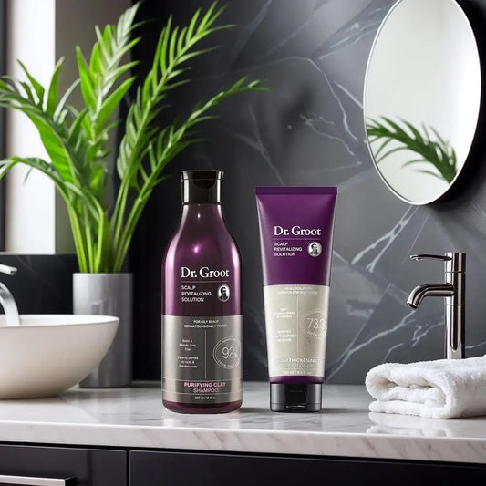 Dr.Groot Shampoo Conditioner Set Hair Loss Treatments Nourish Smoothing Thickening Scalp Hair Care Products