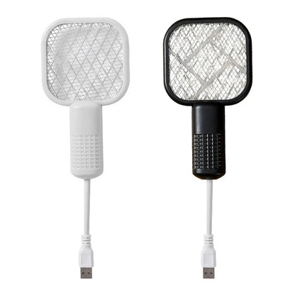 Electric Mosquito Swatter UV Light Bug Zapper Rechargeable Fly Killer Insect Racket Portable Outdoor Pest Control For Camping