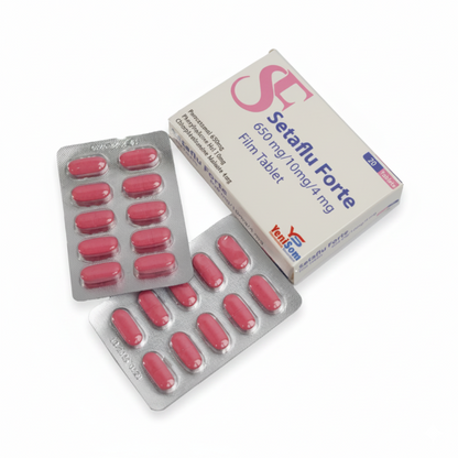 Setaflue Forte 650mg/10mg/4mg –  Healthcare