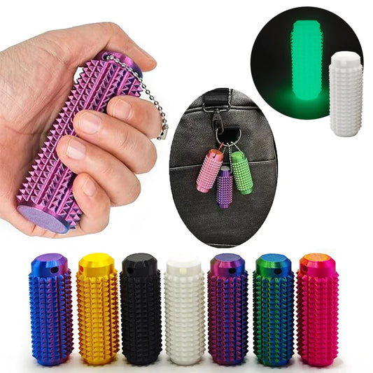 Tactile Sensory Keychain | BPA-Free Fidget Anxiety Relief Toy with Spiky Grip, Portable Office Desk Stress Relief Tool