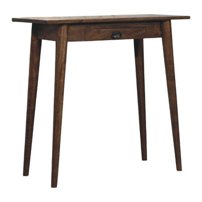 Wholesale Artisan Furniture Solid Wood Nordic Writing Desk in Grey