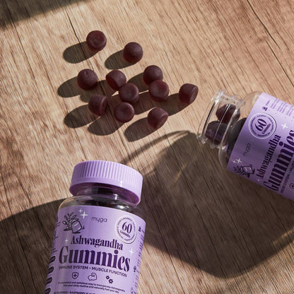 Wholesale Myga Ashwagandha Gummies – Vegan Raspberry Wellness Boost