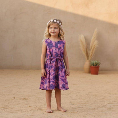 Wholesale Girls Boho Cotton Dress | Handmade Kids Summer Dress