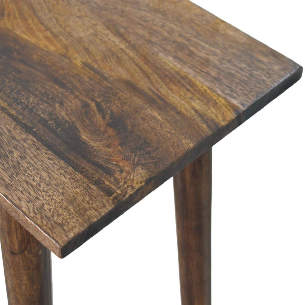 Wholesale Artisan Furniture Solid Wood Nordic Writing Desk in Grey
