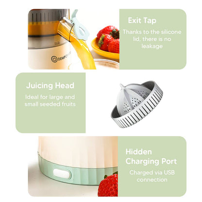 Wholesale Compact Wireless Juicer – Rechargeable, Powerful Motor & Effortless Cleaning