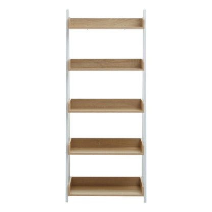 Wholesale Bradbury Five Tier Natural Oak Shelf Unit