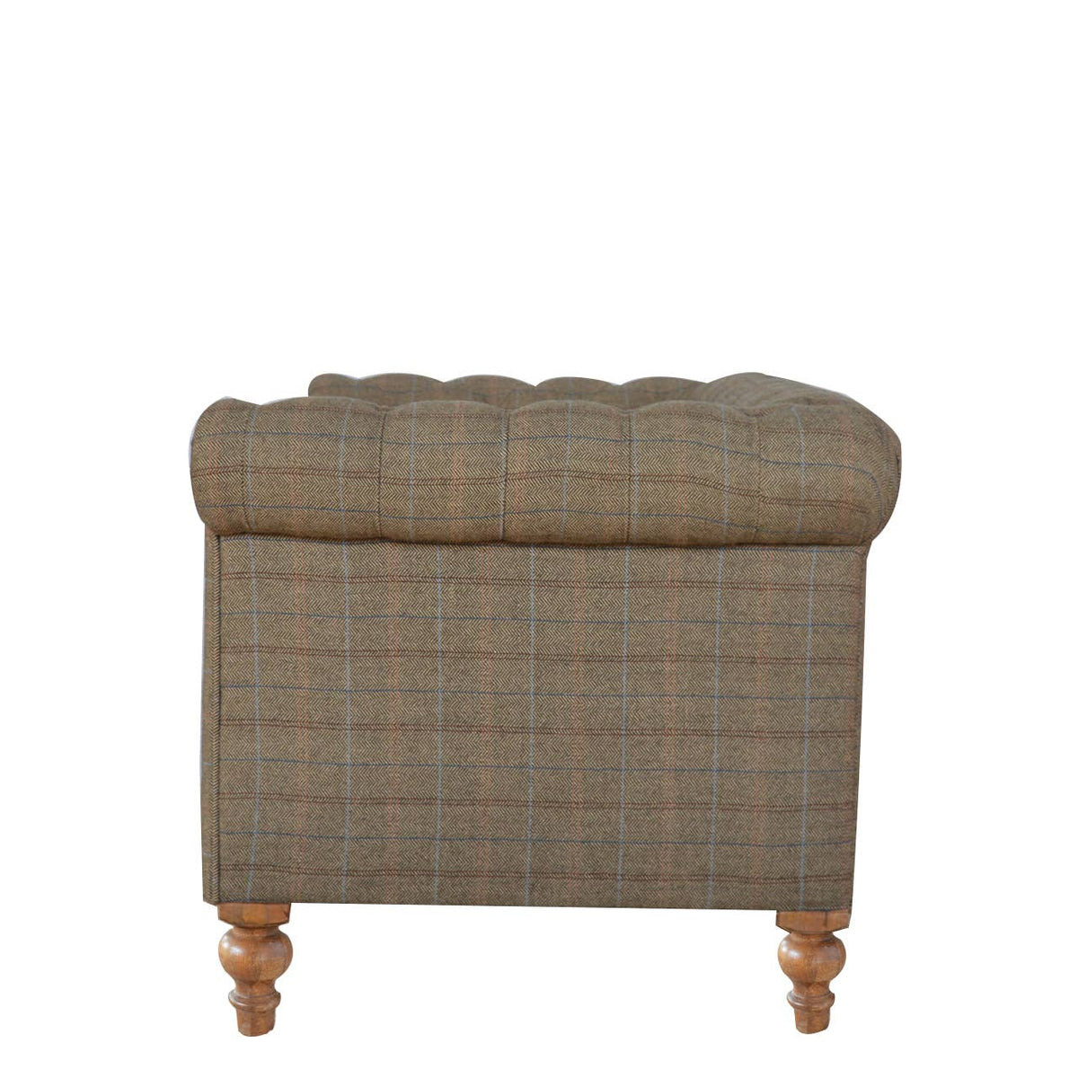 Wholesale Multi Tweed 2 Seater Chesterfield Sofa