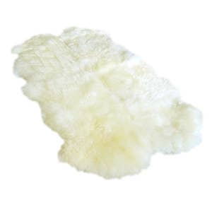 Wholesale Natural Quad Sheepskin Rug Throw