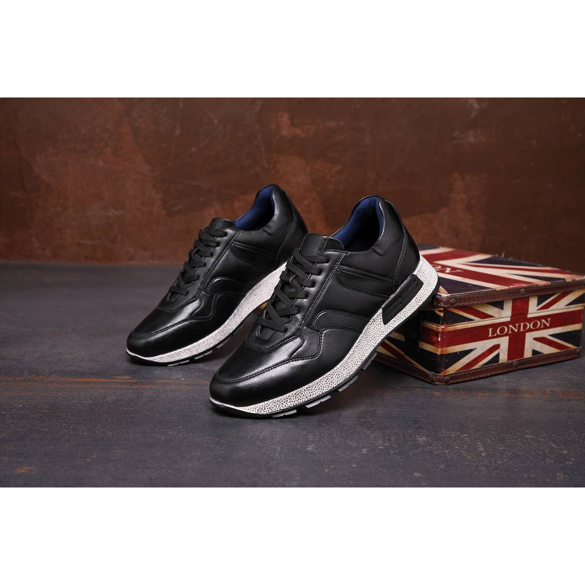 Wholesale A2181-Top Staka Shoes Men's Business Casual Sneakers