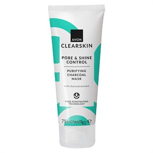 Clearskin Pore & Shine Control Purifying Charcoal Mask - 75ml